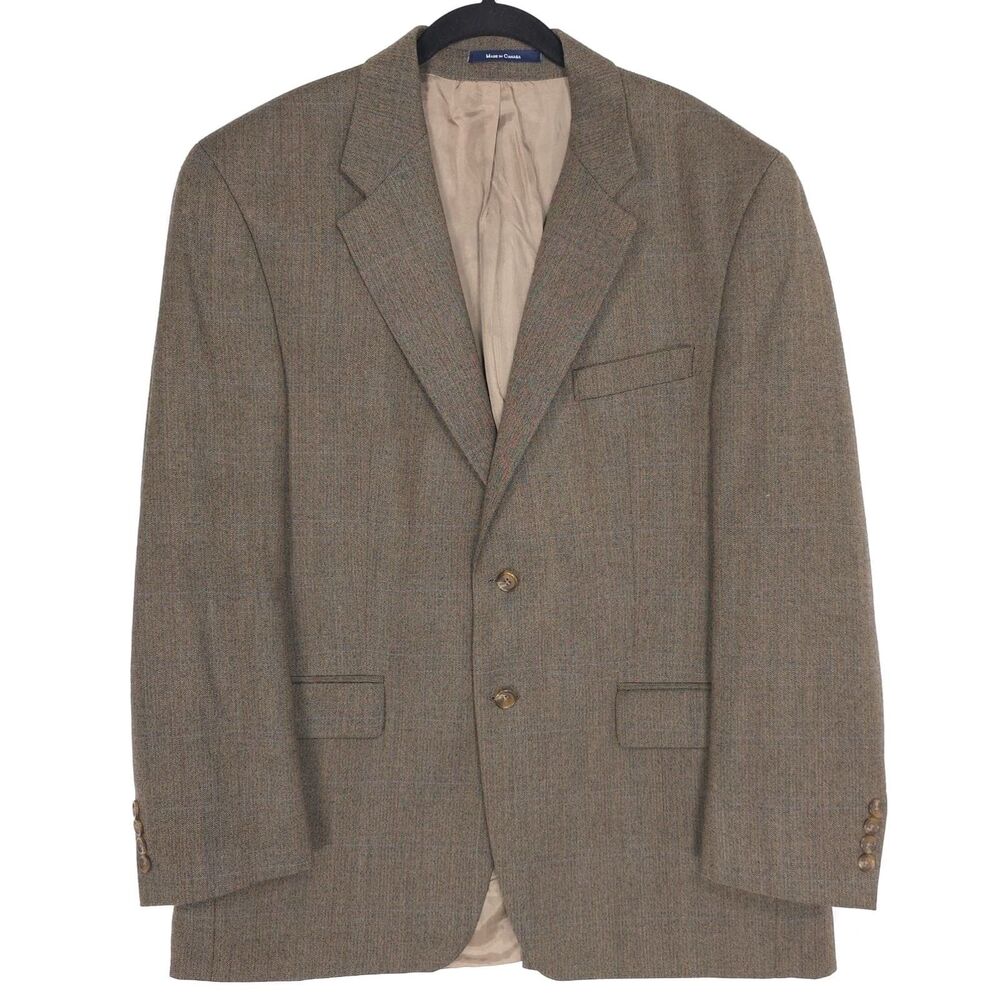Vintage CHAPS RALPH LAUREN Blazer 42R Sport Coat 100% PURE NEW WOOL Jacket